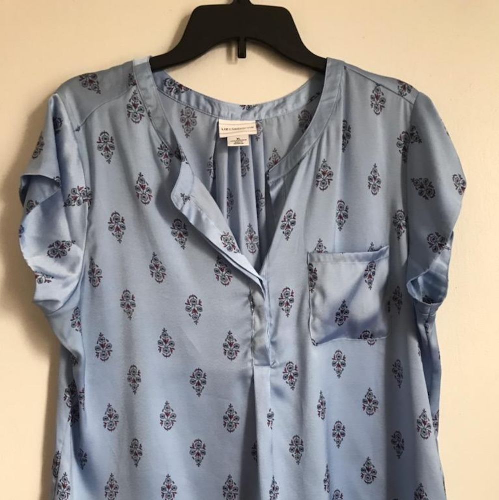 Blue blouse